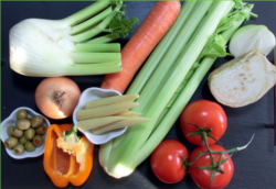 Gemüse: Lieferant für Ballaststoffe, Vitamine % Co.